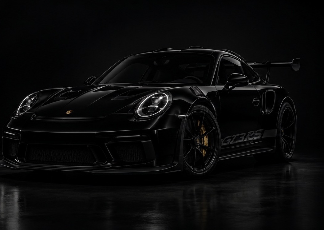 Porsche 911 GT3 RS noire